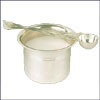 Silver panchapatra and pali  - p02082 - Click here to View more details about this Product